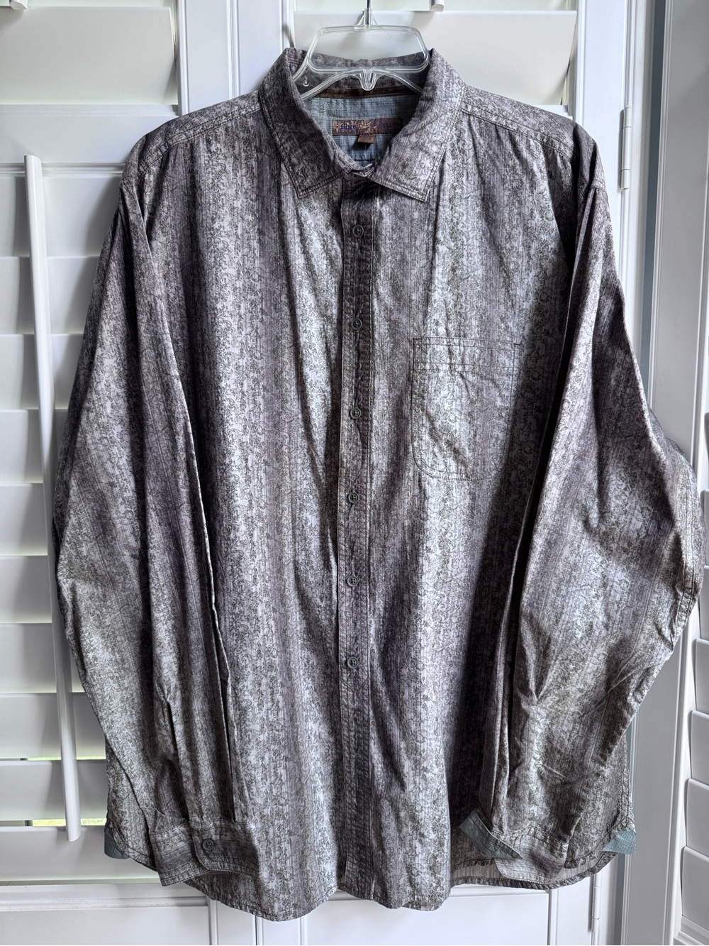 Pronto Uomo Blue XXL long sleeve button down shirt NWT